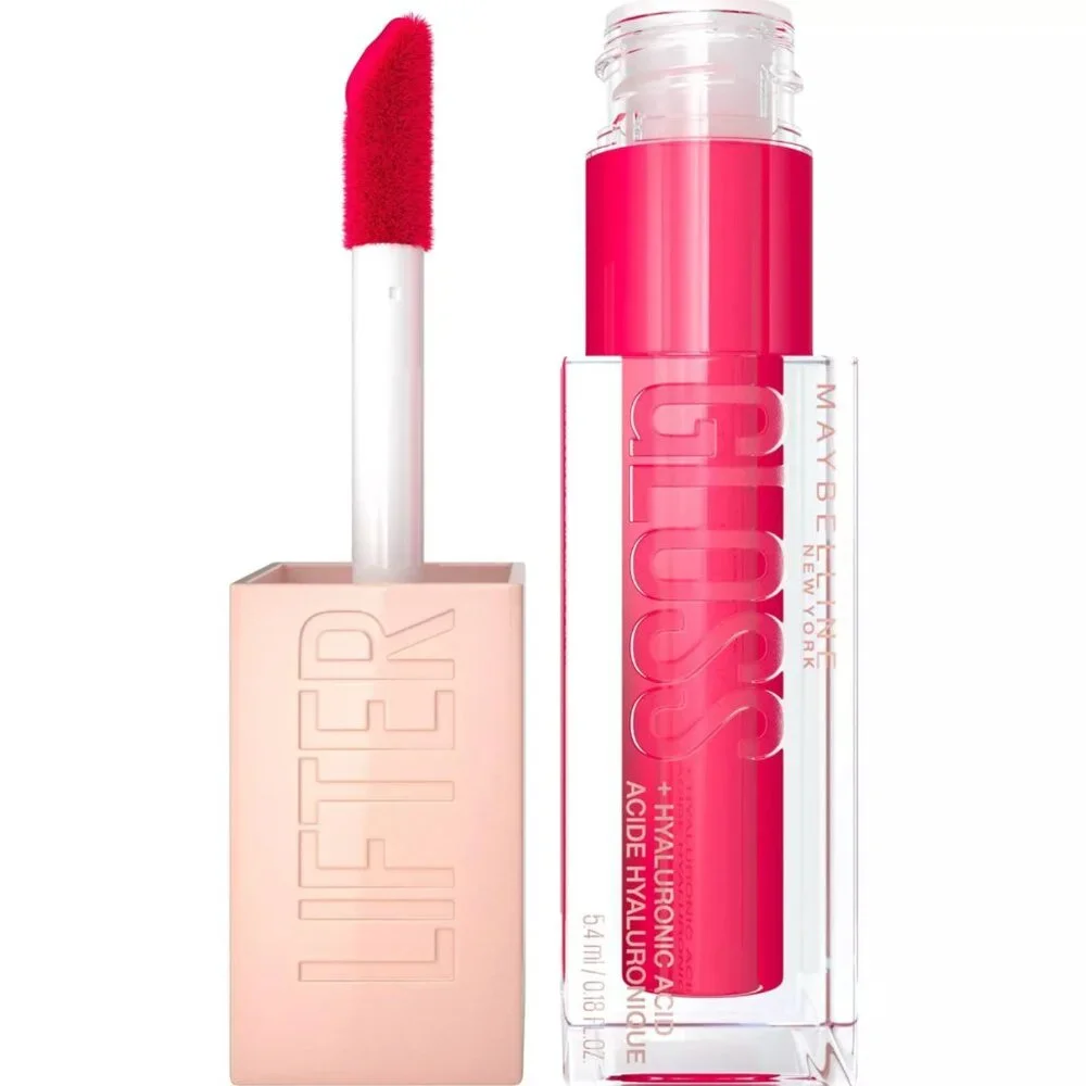 (VALUE SET) NEW Maybelline Lifter Gloss Plumping Lip Gloss with Hyaluronic Acid